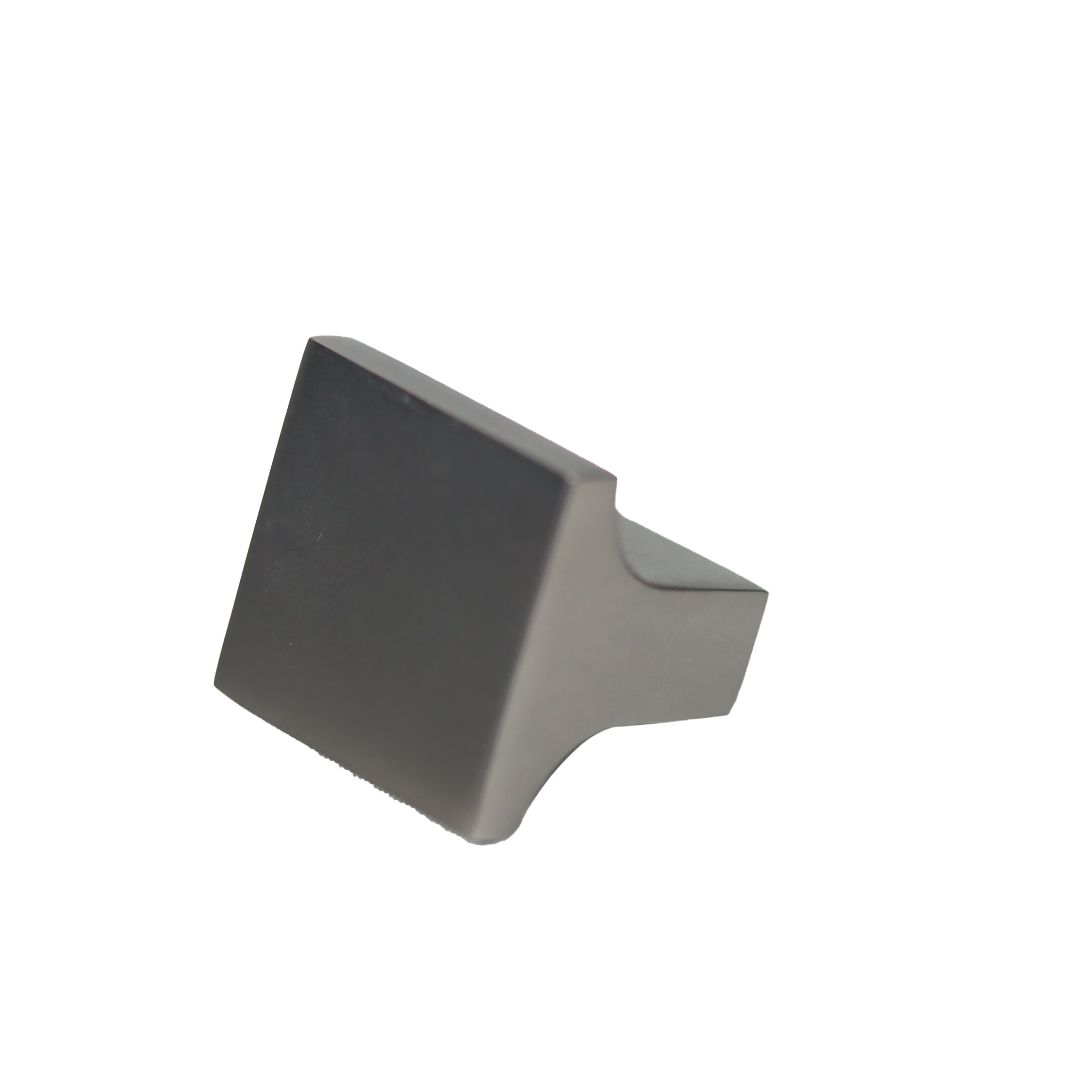 1" Square Knob Dark Pewter DH-K83125DP - Decorative Hardware